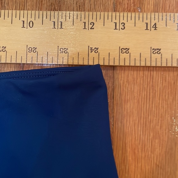 ZYIA Woman’s Leggings Size 6-8 Blue Pockets - Picture 6 of 9